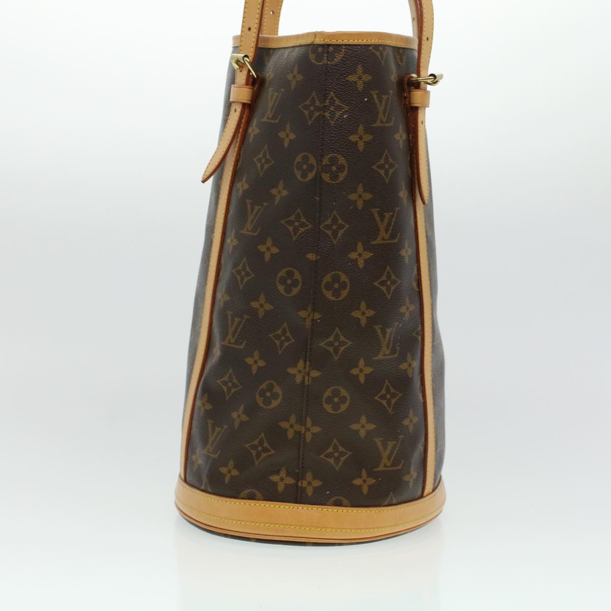 LOUIS VUITTON Monogram Bucket GM Shoulder Bag M42236 LV Auth 42647