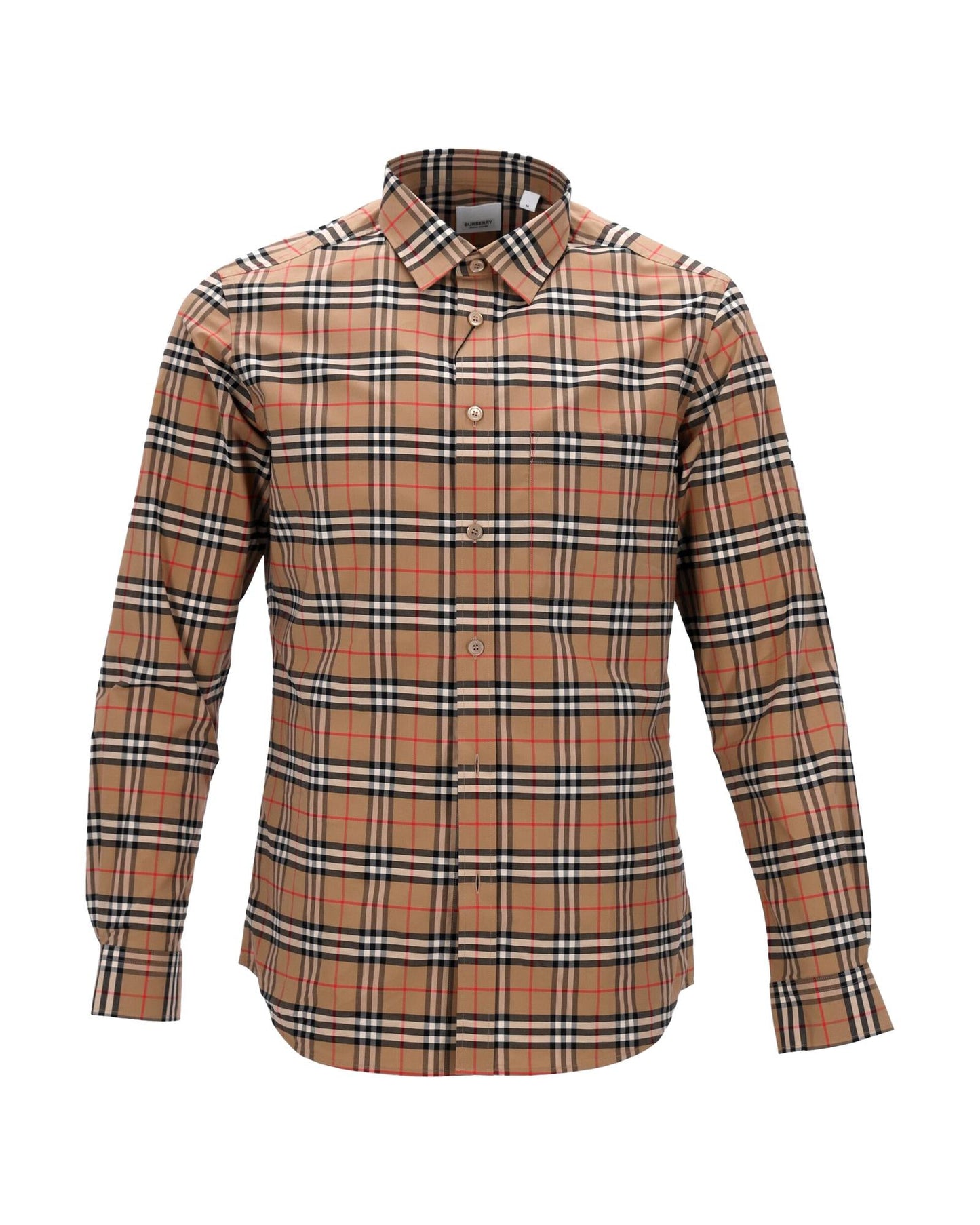 Burberry Classic Check LongSleeve Shirt Men Brown | Beige One Size brown | beige