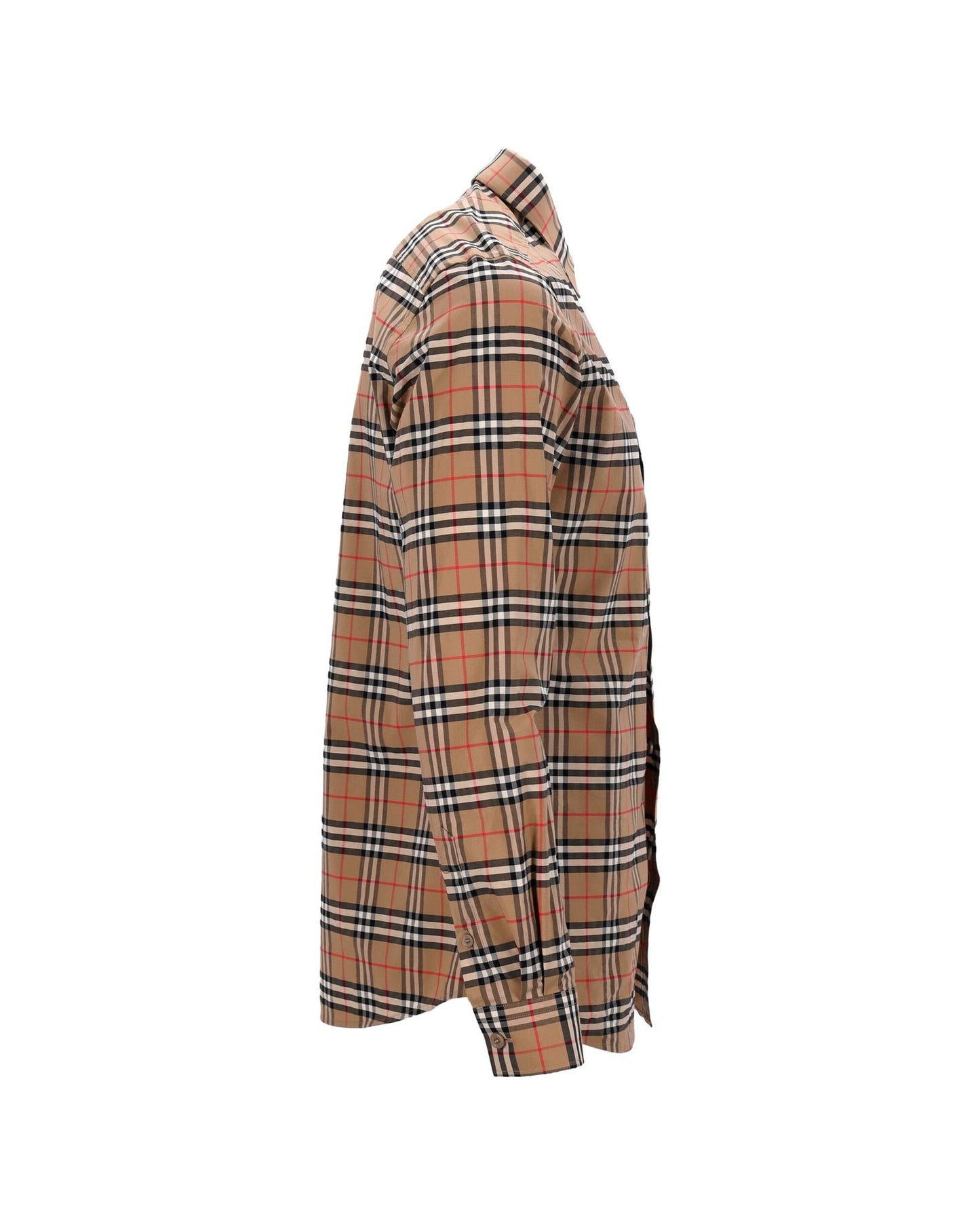 Burberry Classic Check LongSleeve Shirt Men Brown | Beige
