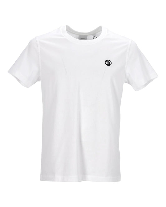 Burberry Short Sleeve Crew Neck Tee Men White | White Singlets One Size white | white