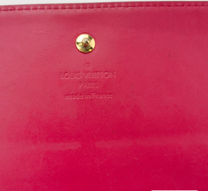 Preloved Louis Vuitton (LV) sarah Chain Bag red 24011278573688