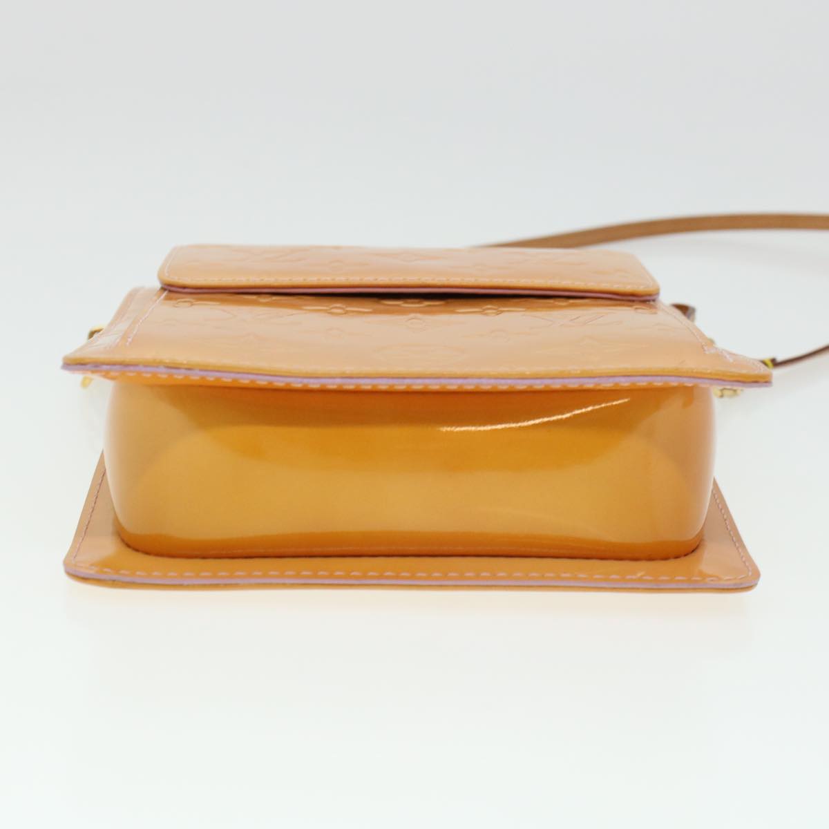 LOUIS VUITTON Vernis Mott Accessory Pouch Marshmallow Pink M91312 LV  43040