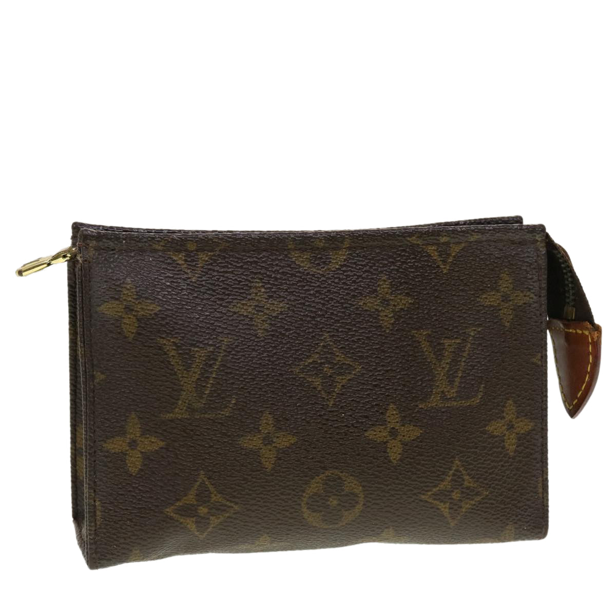 LOUIS VUITTON Monogram Poche Toilette 15 Pouch M47546 LV  43063