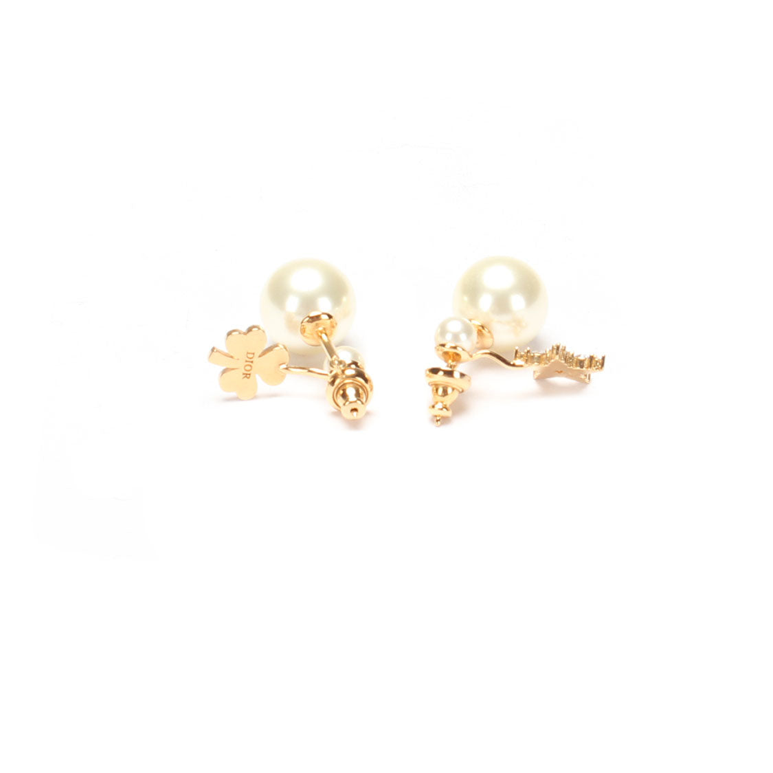 Diamond Pearl Earrings