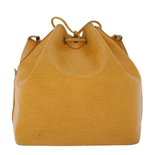 LOUIS VUITTON Epi Petit Noe Shoulder Bag Tassili Yellow M44109 LV  43407