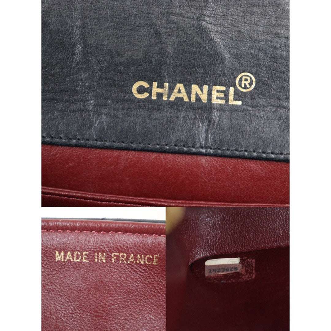 Rank AB｜ CHANEL Matrasse Lamb Skin Chain Bag Made in 1989-1991 Year｜P24062802