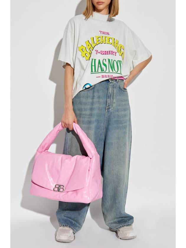 Luxury Balenciaga  Low Crotch Jeans Blue