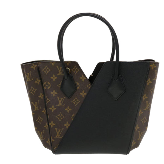 LOUIS VUITTON Monogram Kimono PM Tote Bag 2way Black M41855 LV  43635A
