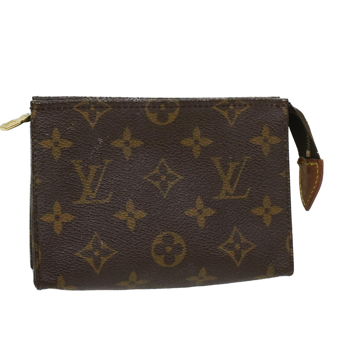 LOUIS VUITTON Monogram Poche Toilette 15 Pouch M47546 LV  43797