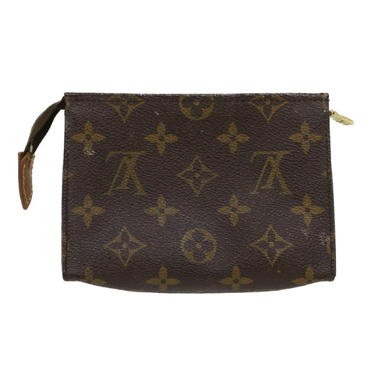 LOUIS VUITTON Monogram Poche Toilette 15 Pouch M47546 LV  43797