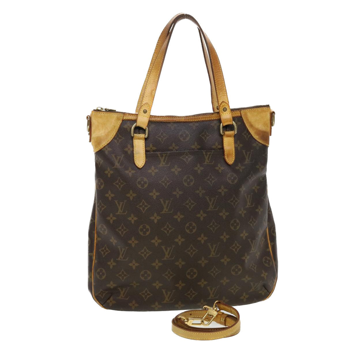 LOUIS VUITTON Monogram Odeon GM Shoulder Bag 2way M56388 LV  43826
