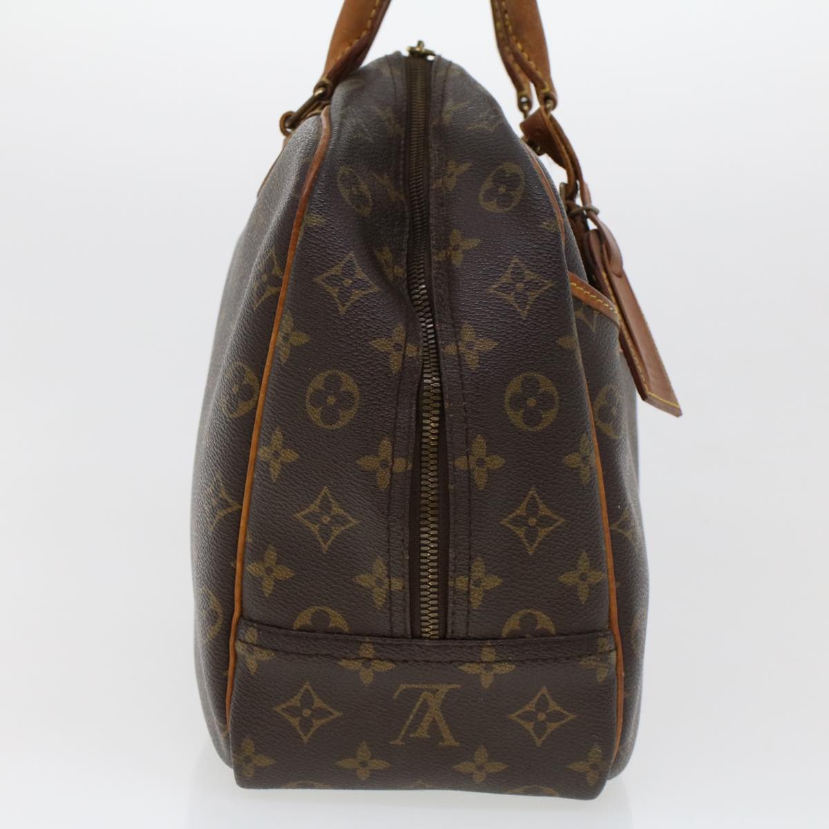 LOUIS VUITTON Monogram Deauville Hand Bag M47270 LV Auth 43920