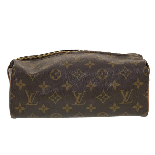 LOUIS VUITTON Monogram Trousse Patte Pression Cosmetic Pouch M47636 Auth 43947