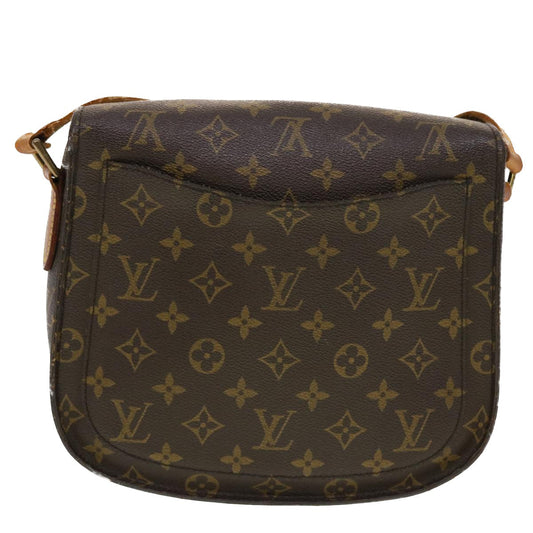 LOUIS VUITTON Monogram Saint Cloud GM Shoulder Bag M51242 LV Auth 43955