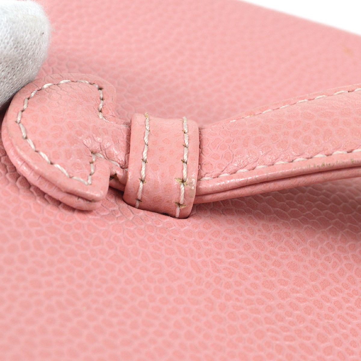 Chanel Pink Caviar Timeless Vanity Handbag