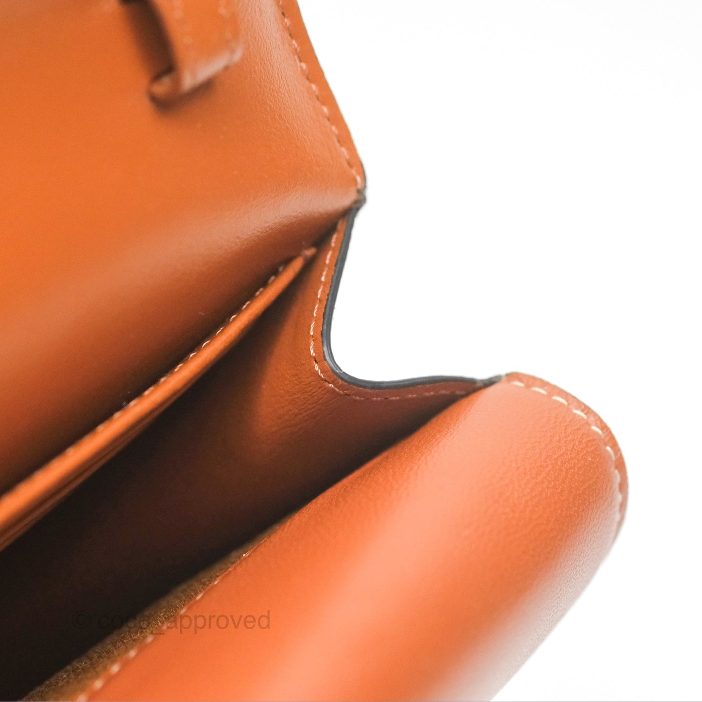 Celine Wallet On Strap Triomphe Canvas Tan Lambskin