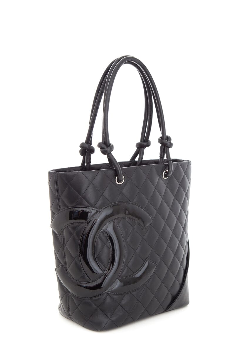 Chanel 2005/06 Black Ligne Cambon Quilted Handbag