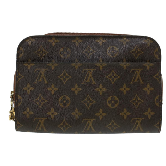 LOUIS VUITTON Monogram Orsay Clutch Bag M51790 LV Auth 44236