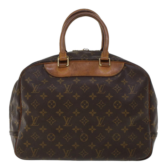LOUIS VUITTON Monogram Deauville Hand Bag M47270 LV Auth 44366