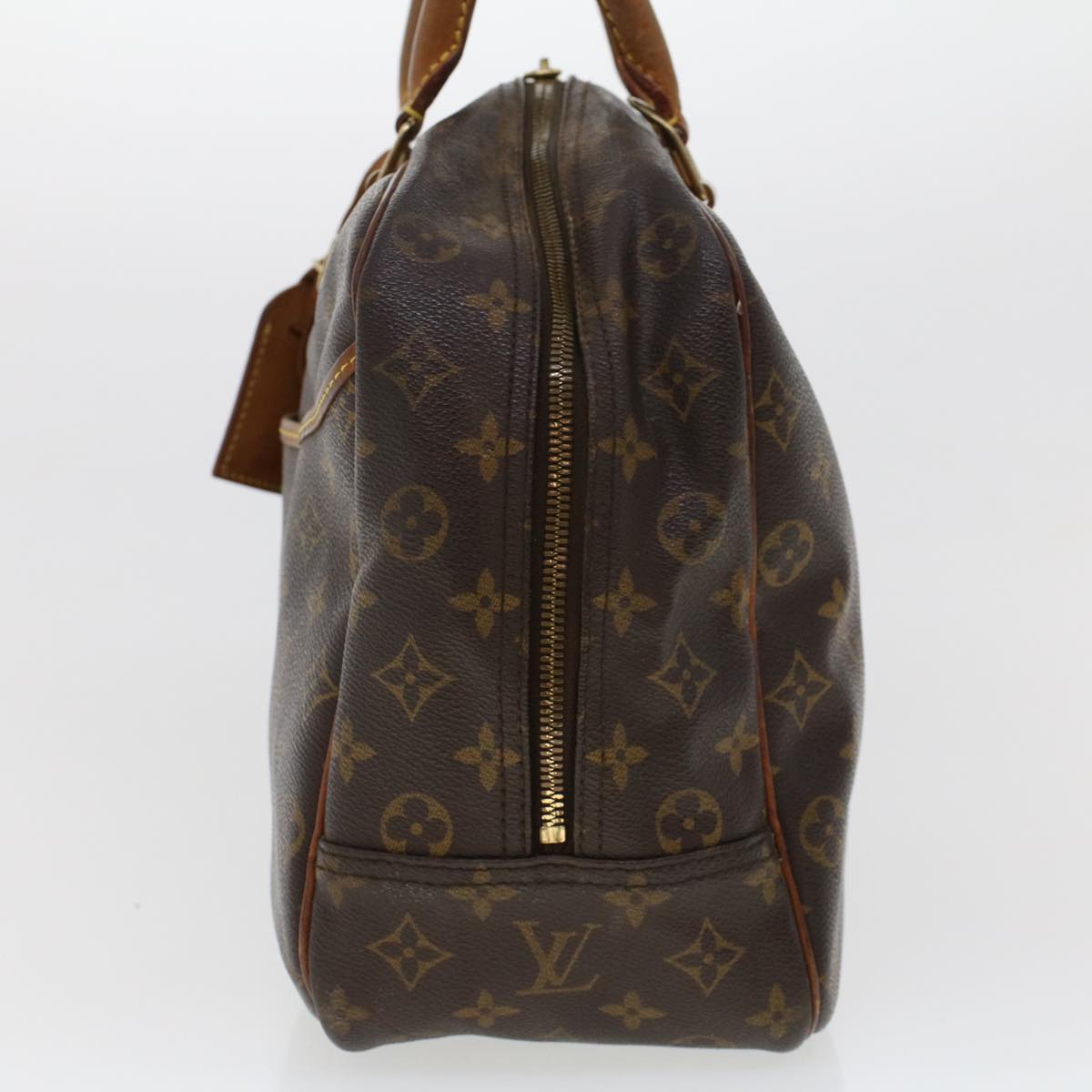 LOUIS VUITTON Monogram Deauville Hand Bag M47270 LV Auth 44366