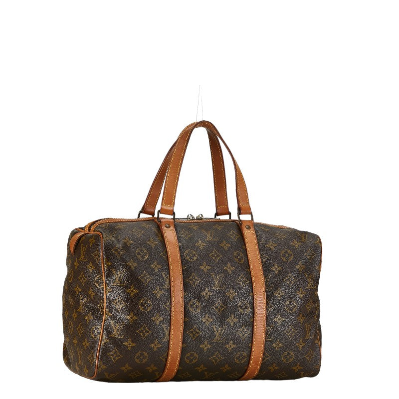 Louis Vuitton Monogram Sacksuple 35 Boston Bag M41626 Brown PVC Leather  Louis Vuitton