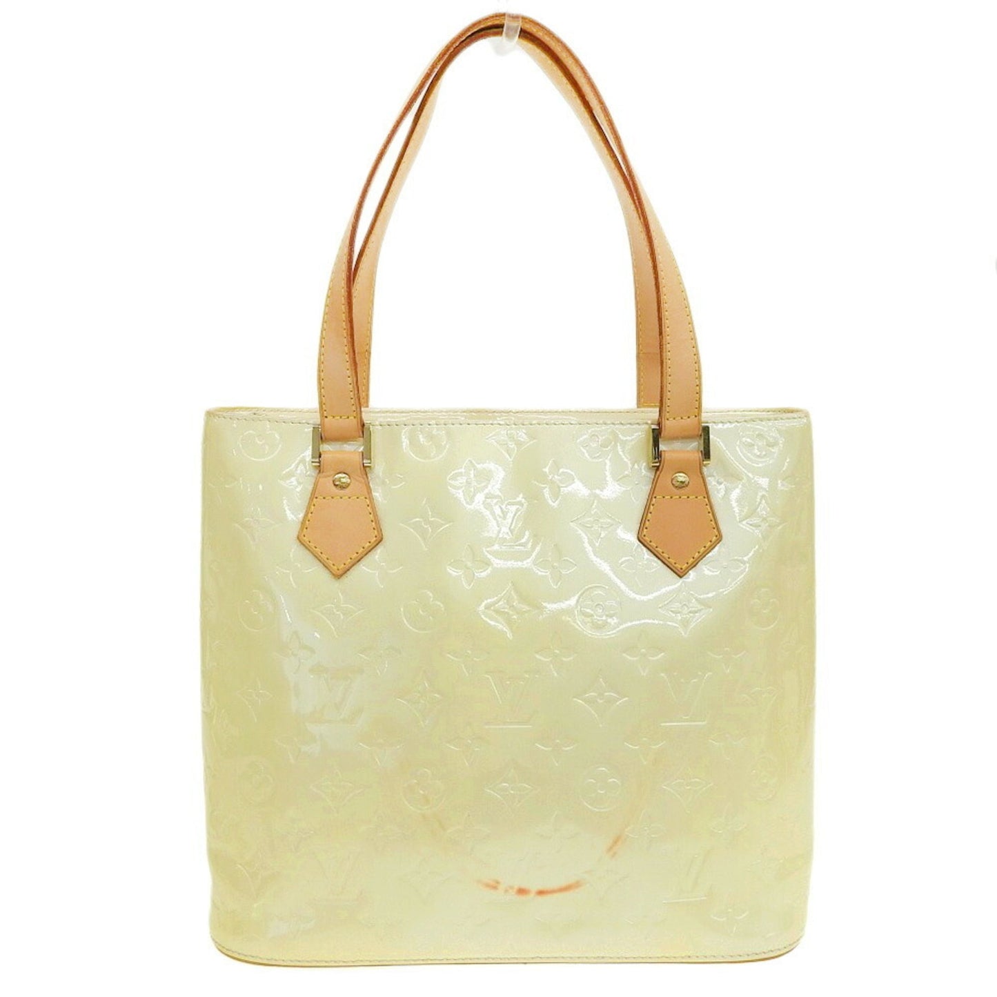 Louis Vuitton Yellow Patent leather Houston tote bag