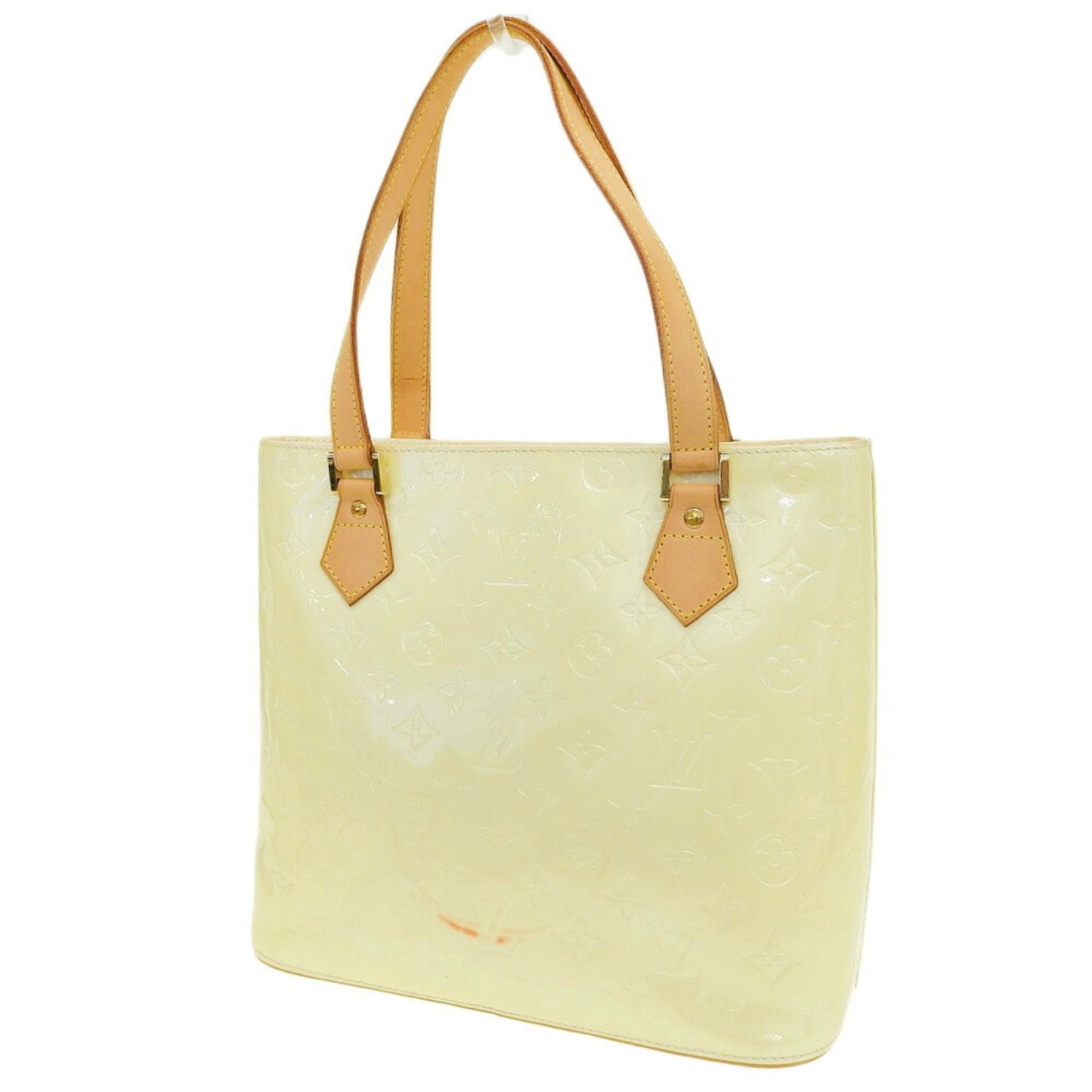 Louis Vuitton Yellow Patent leather Houston tote bag