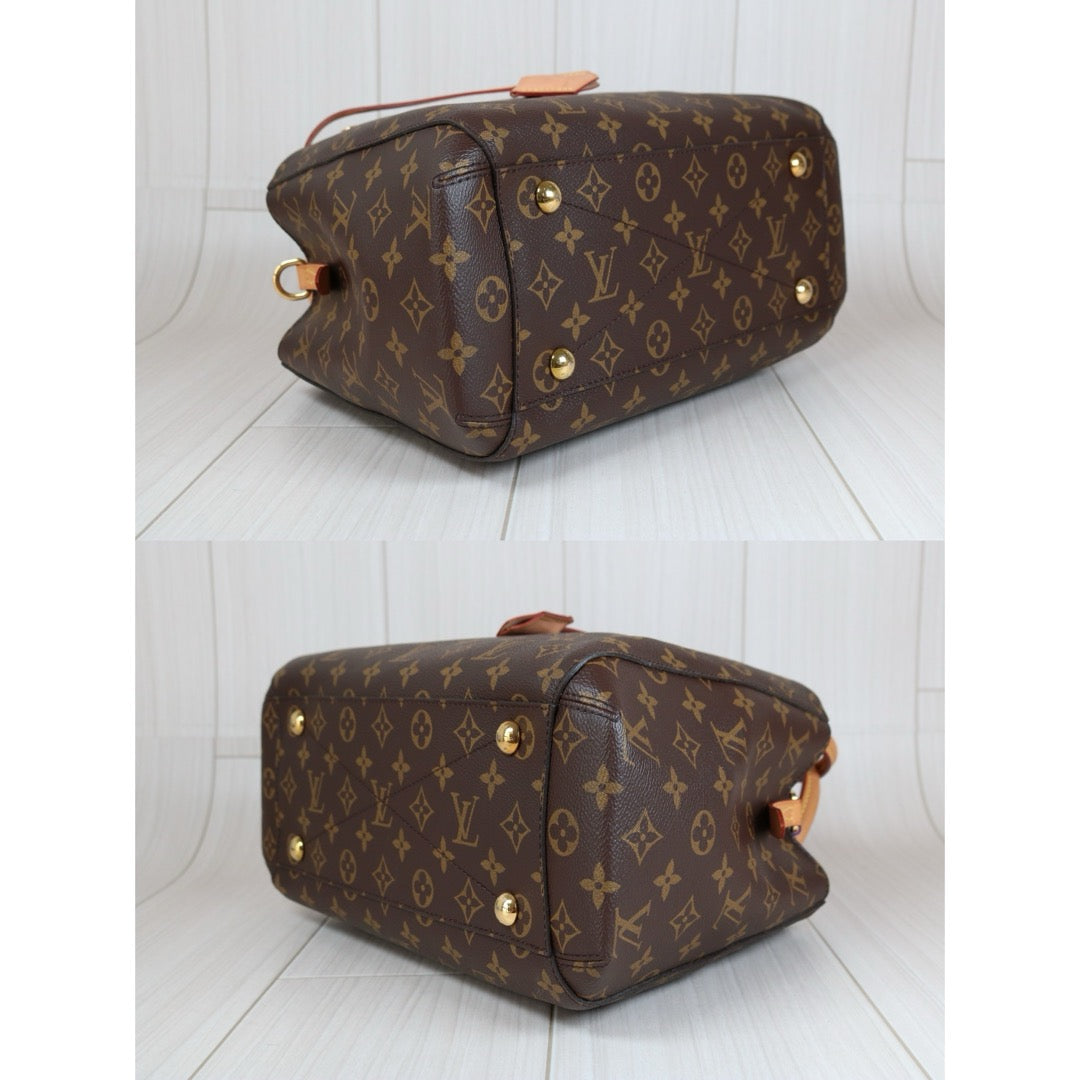 Rank A｜LV Monogram Montaigne Medium Hand Bag Shoulder Bag｜X24092301