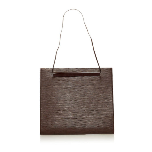 Louis Vuitton Brown Leather Croisette handbag bag