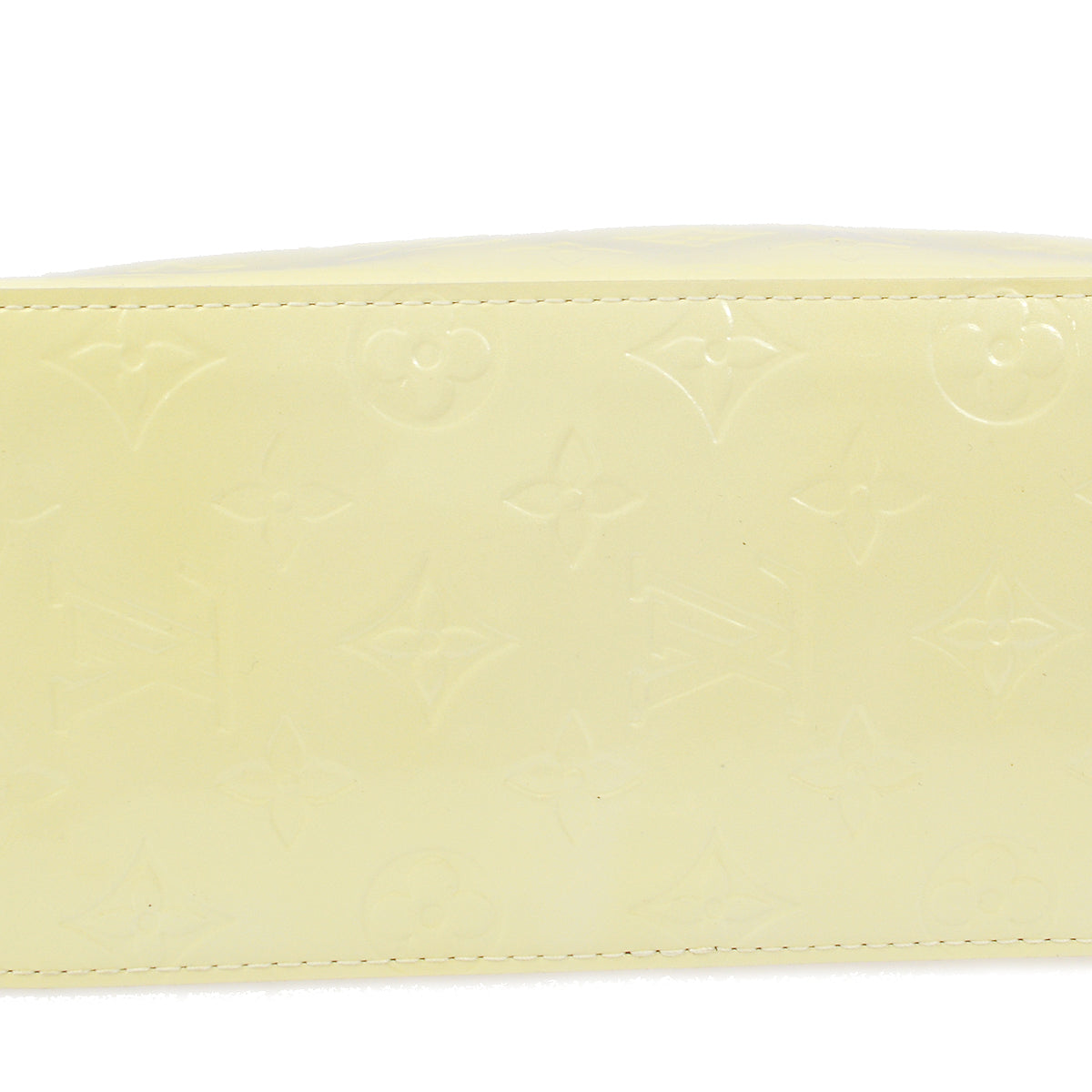 Louis Vuitton 2006 White Vernis Reade PM Tote Handbag M91336