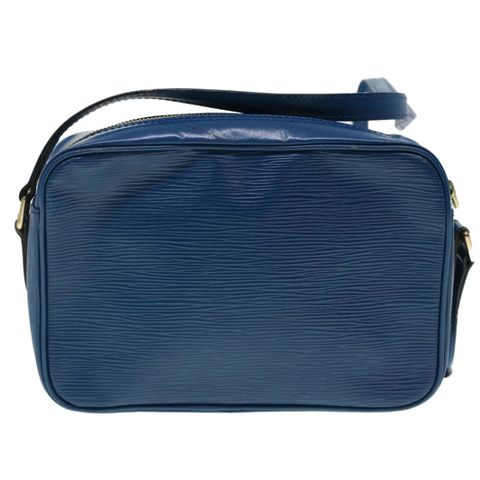 LOUIS VUITTON Epi Trocadero 23 Shoulder Bag Blue M52305 LV Auth 44945