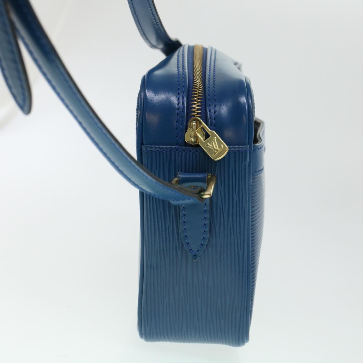 LOUIS VUITTON Epi Trocadero 23 Shoulder Bag Blue M52305 LV Auth 44945