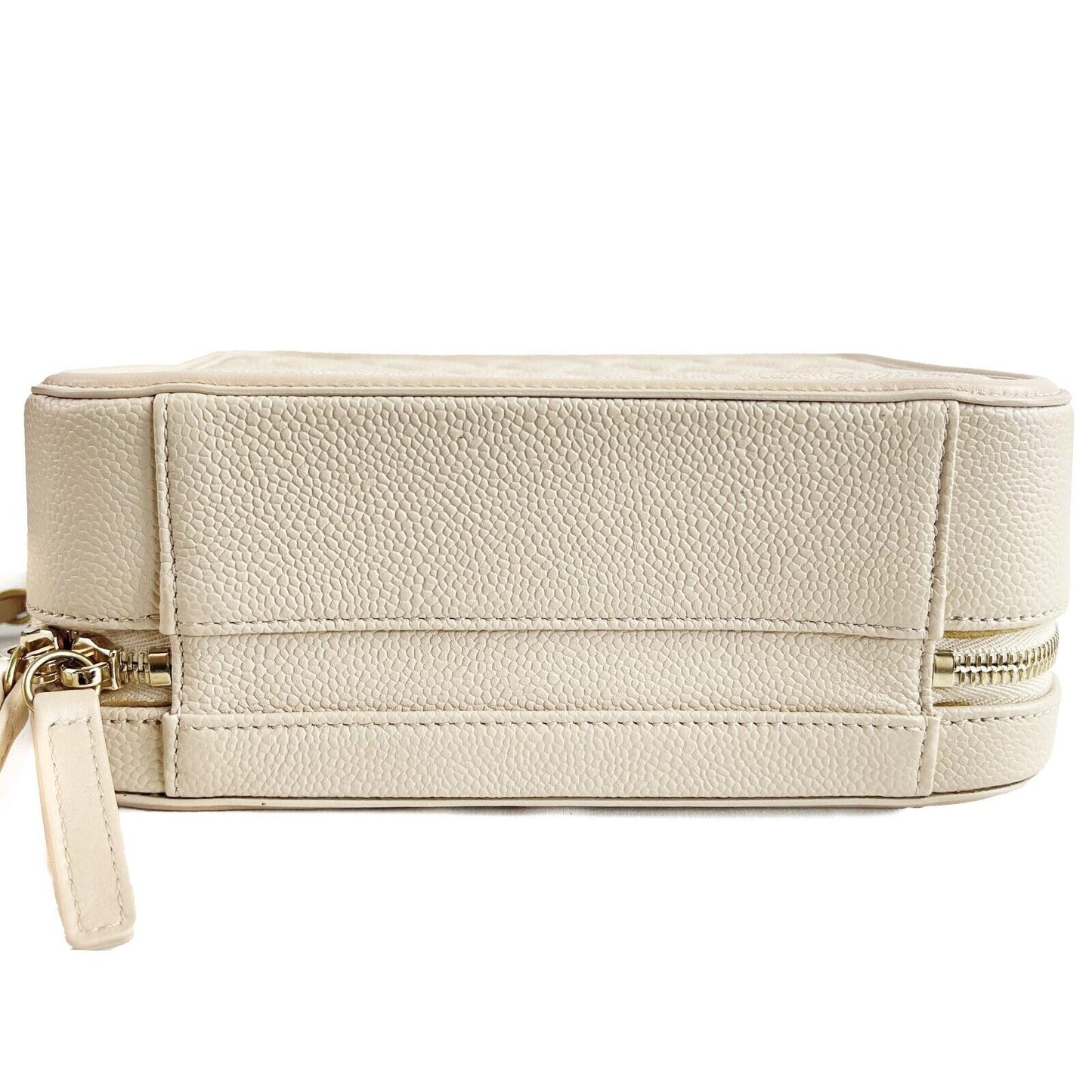 Top Quality Chanel New CC Filigree Vanity Case Medium Pink Beige Crossbody Handbag