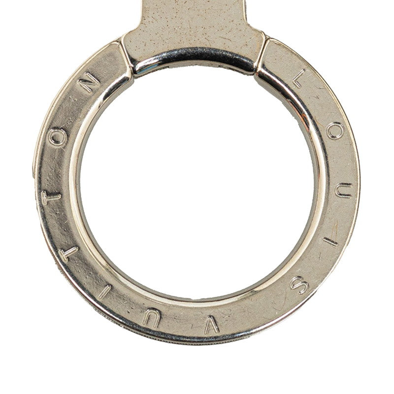 Louis Vuitton Monogram Porteocleans Keying Charm M66133 G Silver Plated Metal  Louis Vuitton