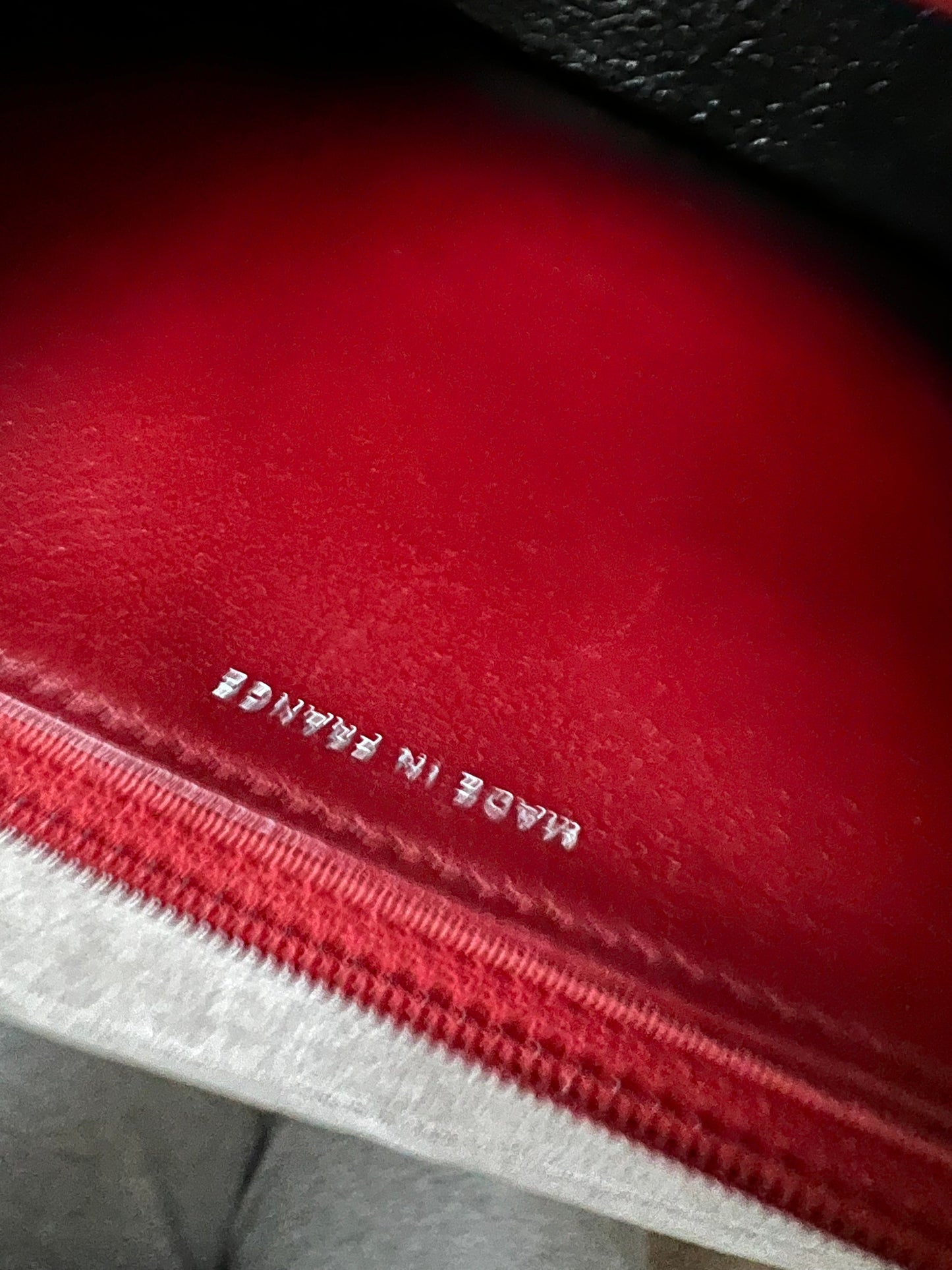 Chanel Red Lambskin Wallet on Chain