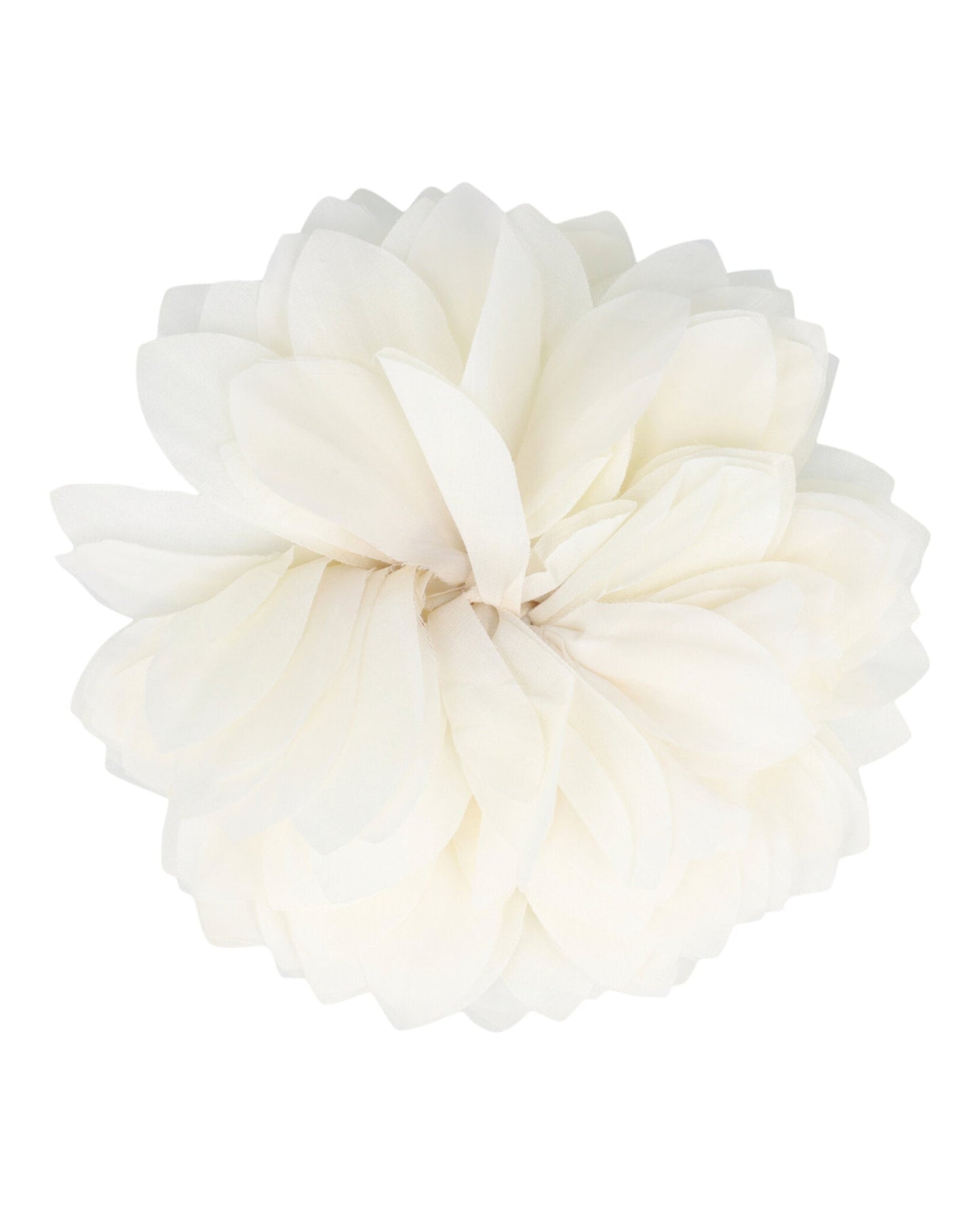 Gucci Womens Flower Silk Brooch White