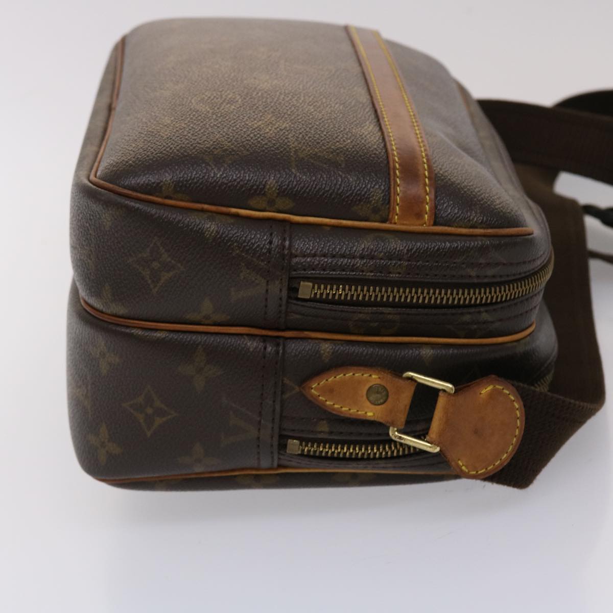 LOUIS VUITTON Monogram Reporter PM Shoulder Bag M45254 LV Auth 45650