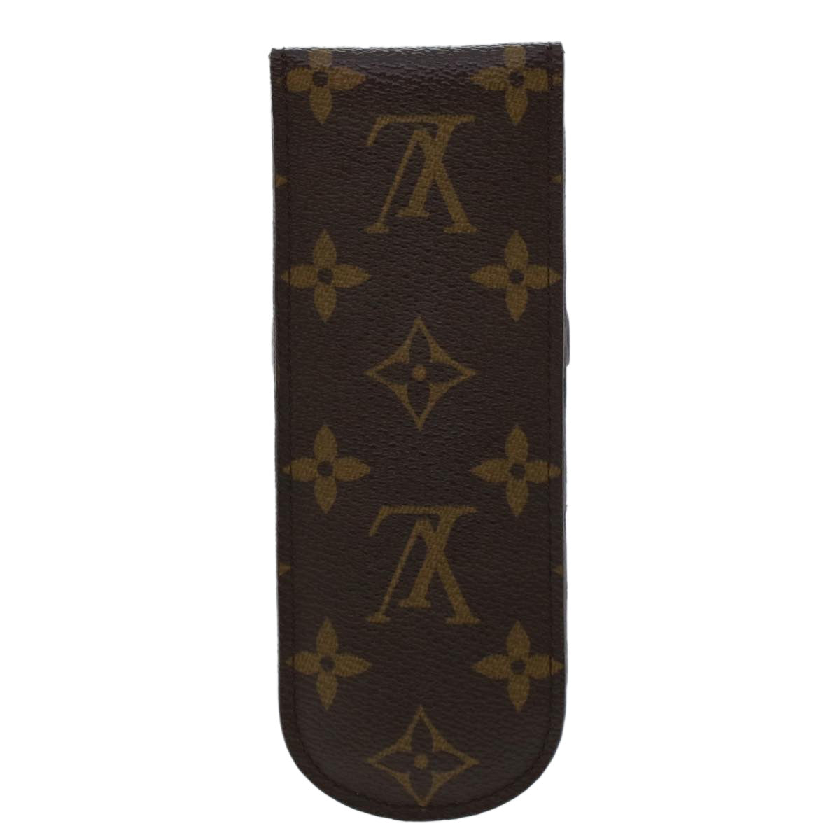 LOUIS VUITTON Monogram Etui Lunette Rabat Glasses Case M62970 LV Auth 45695