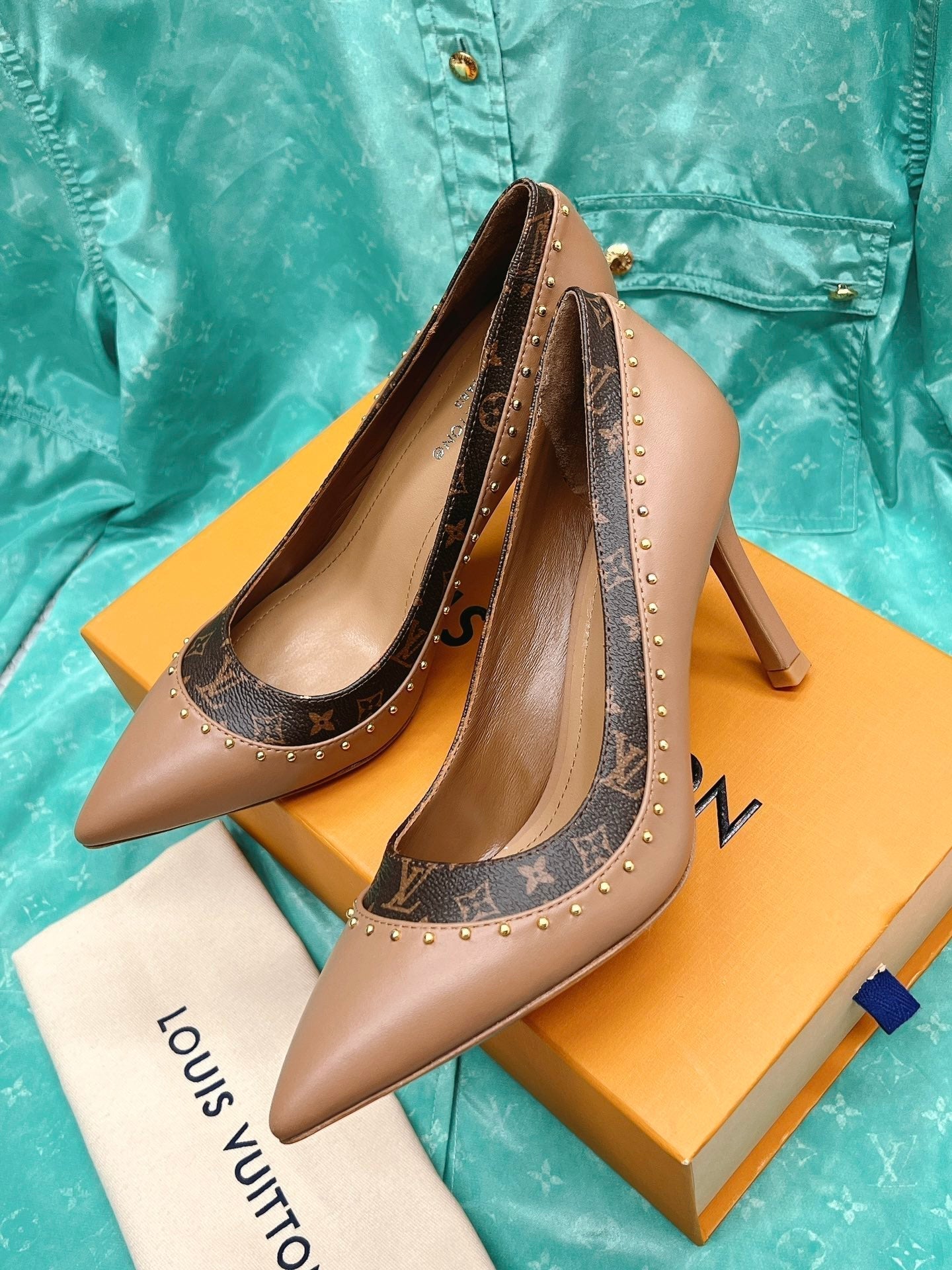 New Louis Vuitton  High Heel Shoes 042