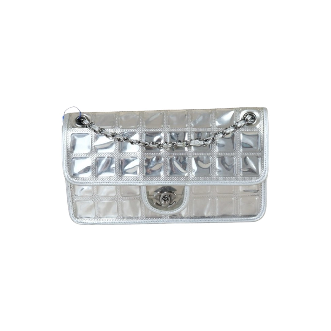 Good ( Rank AB)｜CHANEL Choclate Bar Ice Cubes Chain CF 30 Shoulder Bag Made In 2006～2008Year｜W25052001
