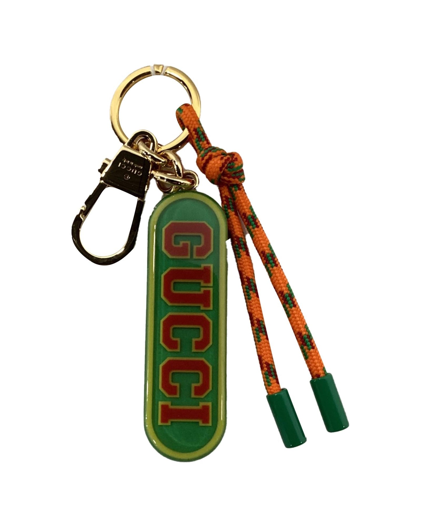 Gucci Keychain with Logo Women Green Green