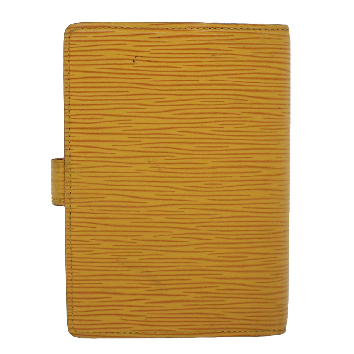 LOUIS VUITTON Epi Agenda PM Day Planner Cover Yellow R20059 LV Auth 45772