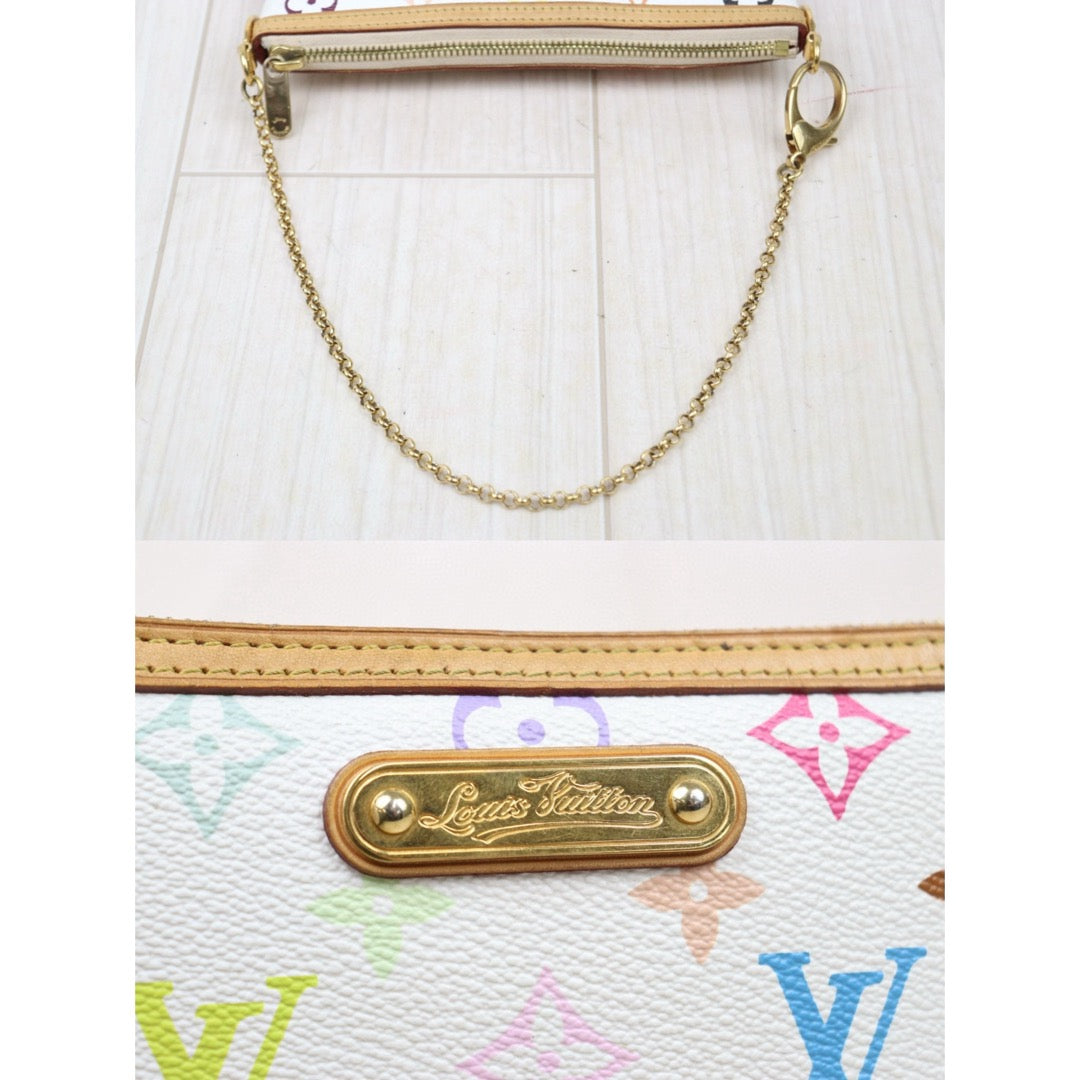 Good ( Rank AB)｜ LV Takashi Murakam Multi Monogram Pochette Mira MM Accessory Pouch｜S25021403