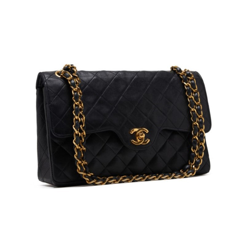CHANEL CHANEL Matrasse All Border Line Flap Chain Shoulder Rump S Black  Shoulder Bag Mini Shoulder Bag  Bag Hybrid 【 Delivery】  Yabok Online