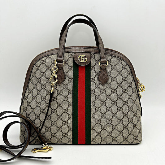 Gucci Dome Ophidia Medium Top Supreme Handle Shoulder Bag LA