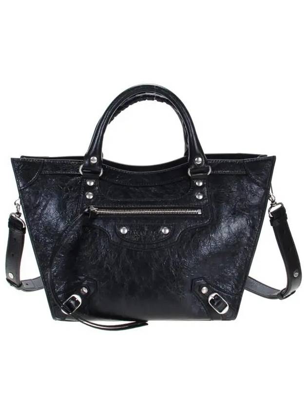 Luxury Balenciaga  Neo Classic East West Tote Bag Black