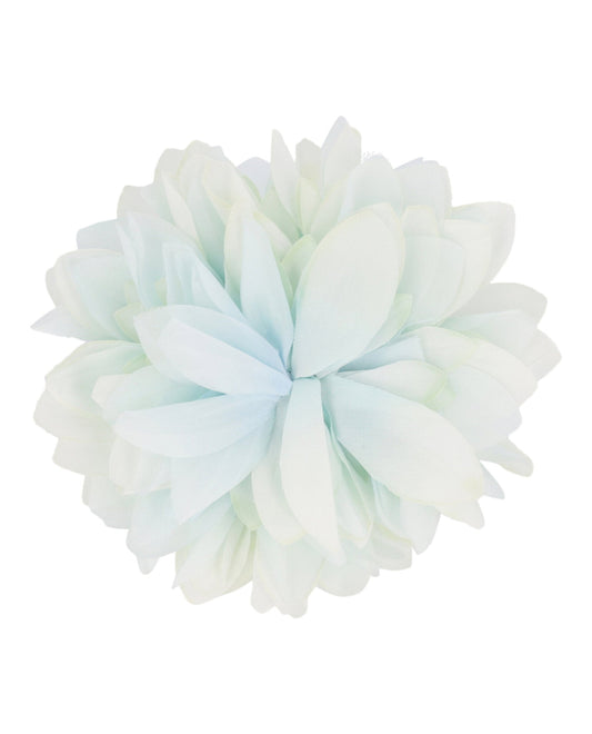 Gucci Womens Flower Silk Brooch Blue