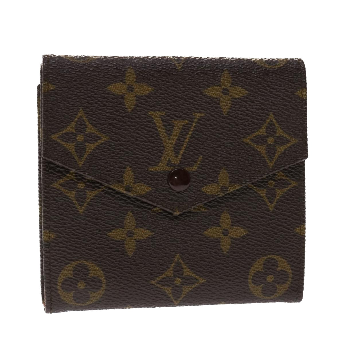 LOUIS VUITTON Monogram Porte Monnaie Bier Cartes Crdit Wallet M61652 LV 46121