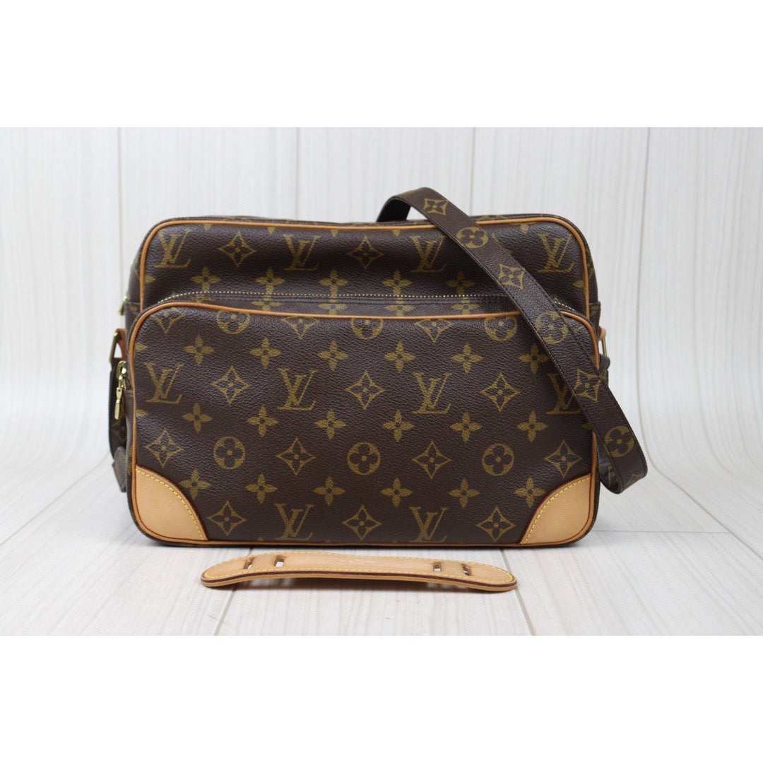 Rank A ｜ LV Monogram Nile Shoulder Bag｜24042506