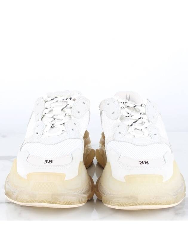 Luxury Balenciaga  Triple S clear sole sneakers 38 250